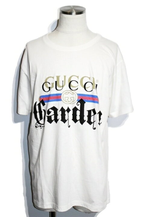 楽天市場】GUCCI グッチ Tシャツ メンズ L ホワイト コットン 506224 