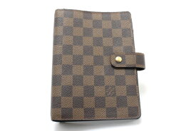 LOUIS VUITTON ルイ・ヴィトン アジェンダMM 手帳 R20701 ダミエ【460】【中古】【大黒屋】