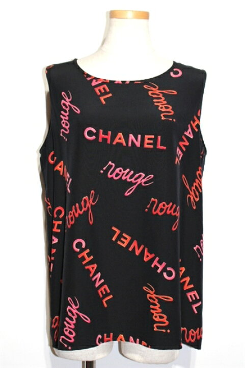 楽天市場】CHANEL シャネル トップス ノースリーブブラウス  