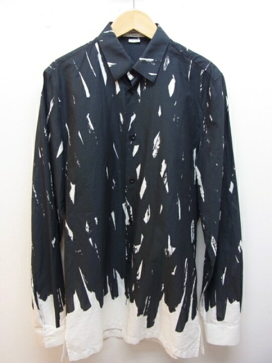 楽天市場 Balenciaga バレンシアガ シャツ メンズ37 コットン ブラック ホワイト 0 中古 大黒屋 質屋 大黒屋