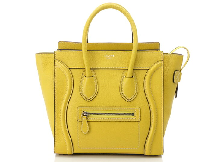楽天市場】CELINE セリーヌ ラゲージ マイクロショッパー レザー  