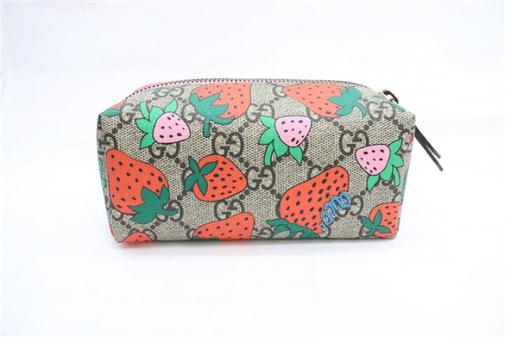 楽天市場】GUCCI グッチ 小物 ポーチ GGスプリーム キャンバス  