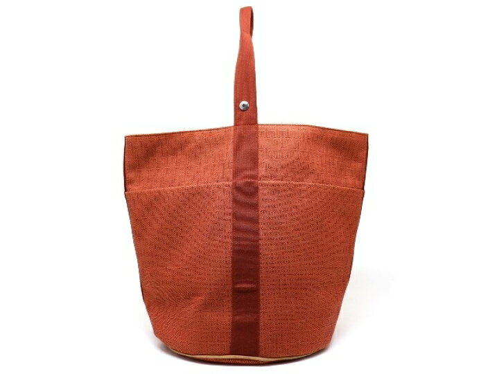楽天市場】HERMES エルメス バッグ サクソーGM トートバッグ オレンジ 