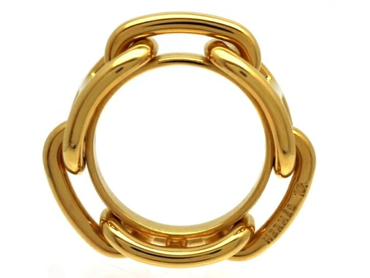 楽天市場】HERMES エルメス シェーヌダンクル スカーフリング  