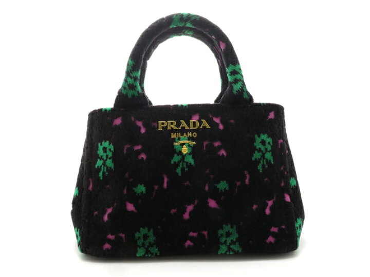 楽天市場】PRADA プラダ バッグ カナパ ハンドバッグ ミニカナパ 
