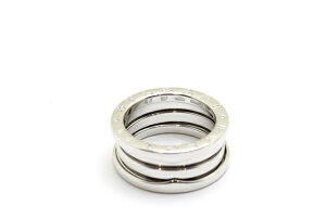 BVLGARI ブルガリ B-zero1 ビーゼロワン リング Sサイズ WG ホワイトゴールド 8.8g #52【472】hh【中古】【大黒屋】