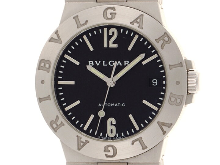 楽天市場】BVLGARI ブルガリ ディアゴノ スポーツ LCW35G ブラック文字  