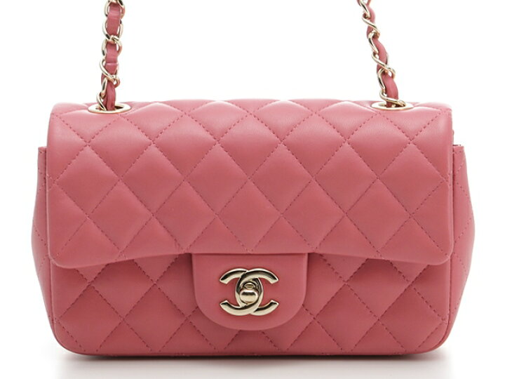 楽天市場 Chanel シャネル バッグ マトラッセ チェーンショルダー ショルダーバッグ ミニマトラッセチェーンショルダー ピンク Gp ラムスキン 471 中古 大黒屋 質屋 大黒屋