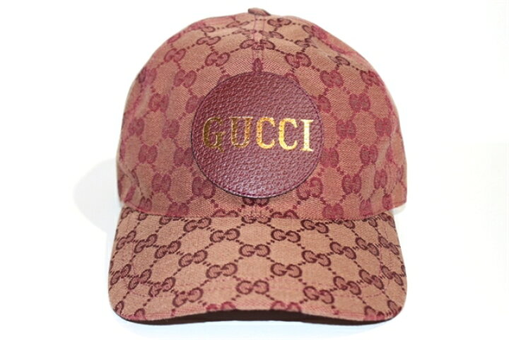 楽天市場】GUCCI グッチ 帽子 GGキャンバス ベースボールキャップ 