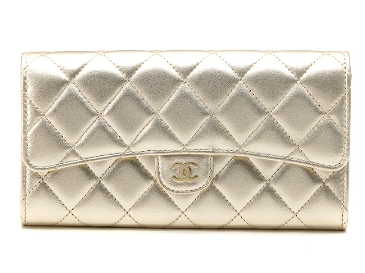 楽天市場】CHANEL シャネル ZIP長財布 財布 マトラッセ クラシック  