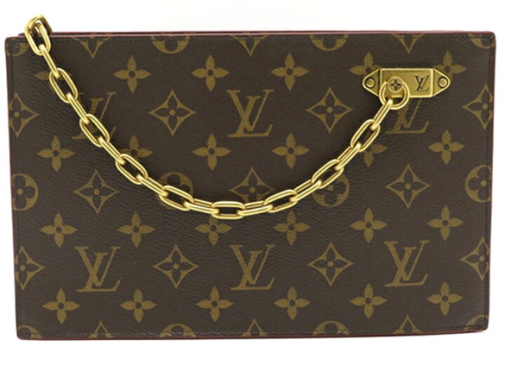 楽天市場】LOUISVUITTON ルイヴィトン バッグ クラッチバッグ チェーン  