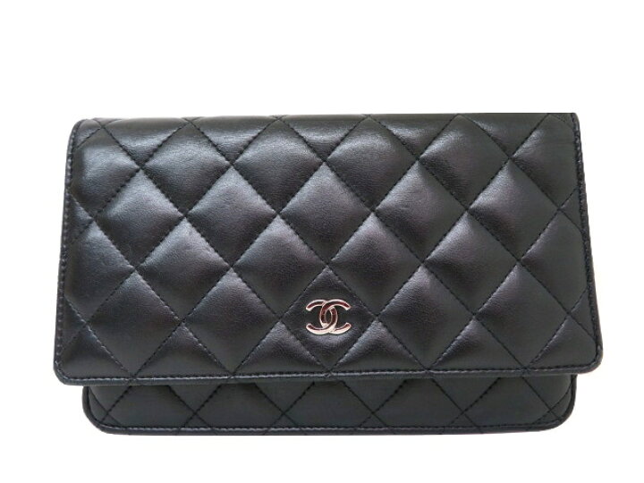 楽天市場】【送料無料】CHANEL シャネル バッグ チェーンウォレット 