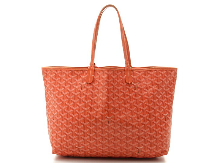 楽天市場】GOYARD ゴヤール トートバッグ サンルイPM オレンジ PVC  