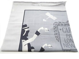 Cartier　カルティエ　衣料品　ストール　ウール　グレー　【430】【中古】【大黒屋】