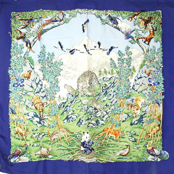 楽天市場】HERMES エルメス 衣料品 スカーフ カレ90 SICHUAN（四川省  