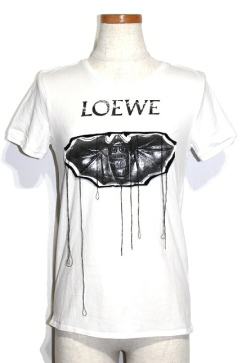 楽天市場】LOEWE ロエベ Tシャツ コウモリプリントTシャツ レディース 