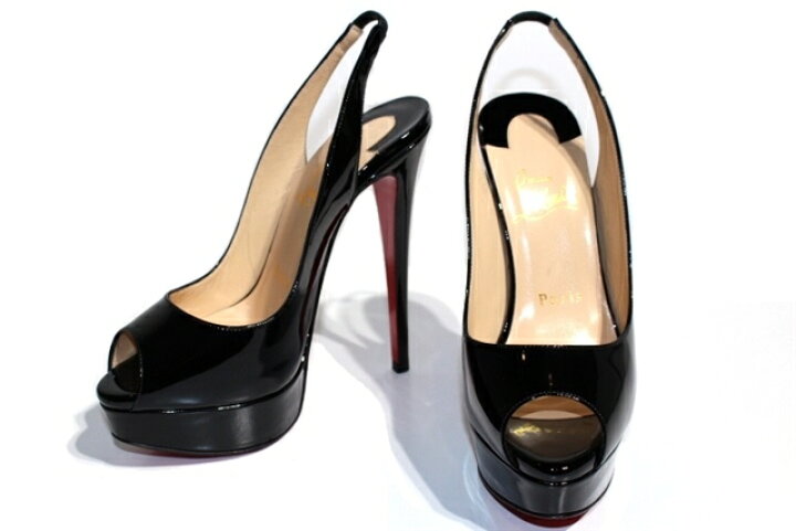 楽天市場】Christian Louboutin クリスチャンルブタン オープントゥ  