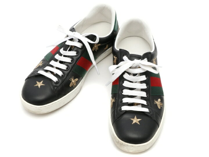 楽天市場】GUCCI グッチ エース エンブロイダリー付き スニーカー 