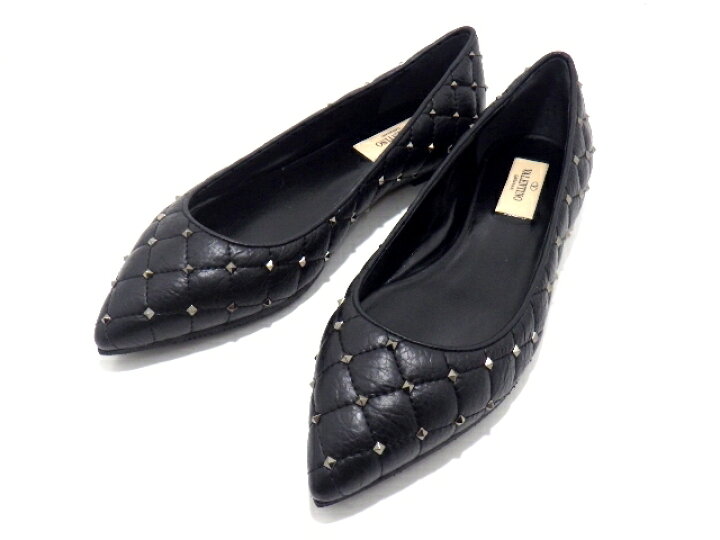 楽天市場】VALENTINO ヴァレンティノ フラットシューズ ポインテッド 