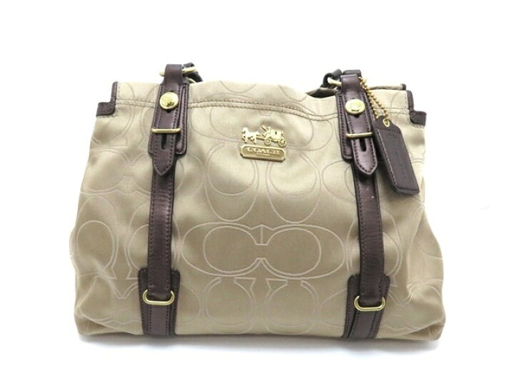 楽天市場】COACH バッグ ショルダーバッグ ミアシグネチャーサテン 