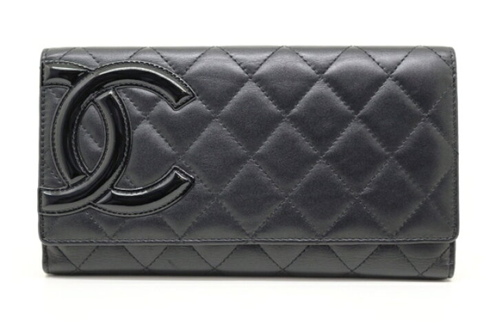 楽天市場】【送料無料】CHANEL シャネル サイフ・小物 Wホック長財布 
