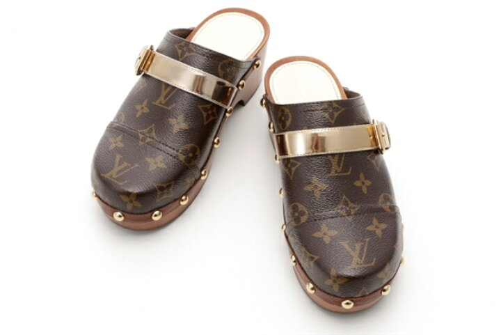 楽天市場】LOUIS VUITTON ルイヴィトン サボサンダル レディース37 