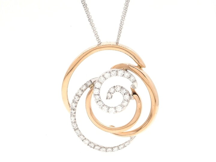 楽天市場】【送料無料】DAMIANI ダミアーニ ロゼ（薔薇）ネックレス WG 