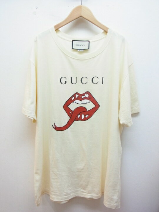 楽天市場】GUCCI グッチ Tシャツ メンズL コットン マウス オフ 