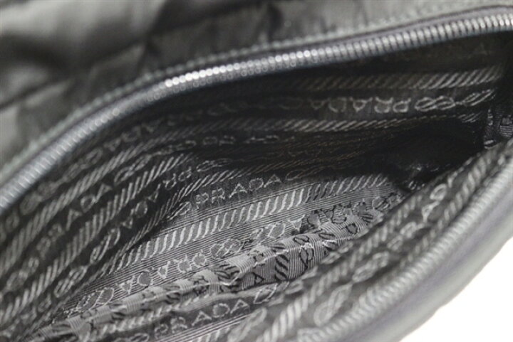 楽天市場】PRADA プラダ ショルダーバッグ ブラック ナイロン B7560 
