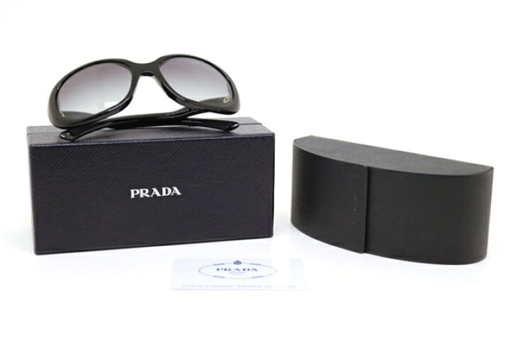 楽天市場】PRADA プラダ サングラス ブラック プラスチック SPR08L-A 