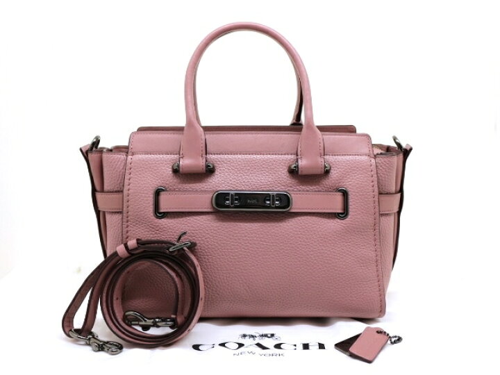 楽天市場】COACH コーチ バッグ スワッガー27 ハンドバッグ 2way 