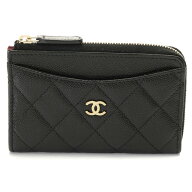 【クーポン利用で最大40,000円OFF！】CHANEL シャネル マトラッセ ジップカードケース ランダム番 AP3179…