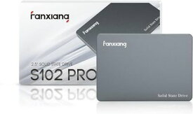 fanxiang S102 Pro SSD 500GB SATA 2.5インチ内蔵ソリッドステートドライブ、最大560MB/s、SLCキャッシュ、3D NAND TLC、アルミニウム合金シェル、ラップトップおよびPCデスクトップと互換性あり