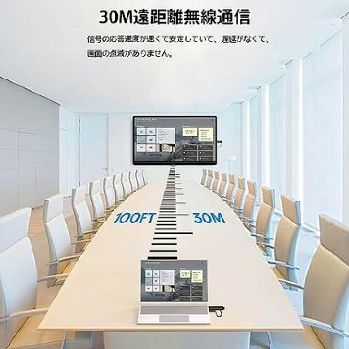 楽天市場】ifconst 【2023新版】ワイヤレス hdmi 送受信機セット 無線 