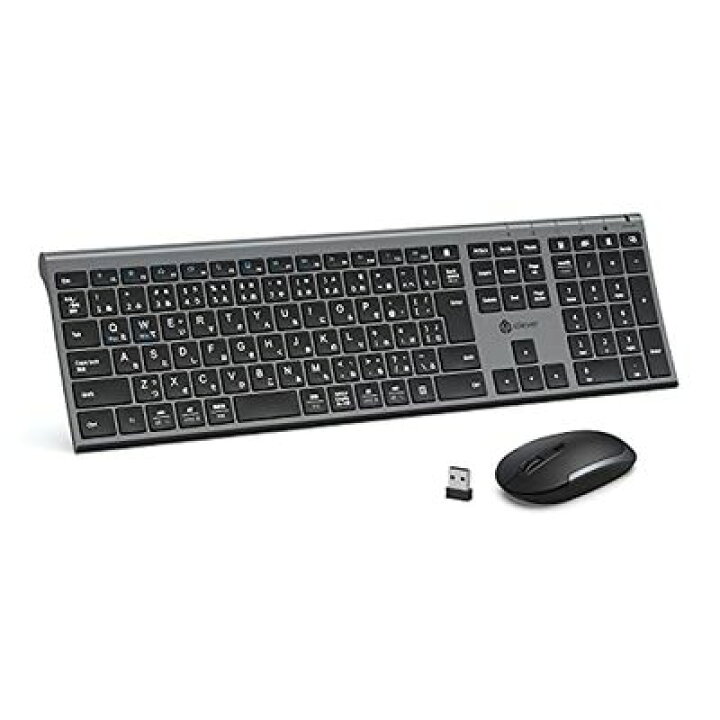 楽天市場】iClever キーボードワイヤレスキーボードマウスセット日本語 