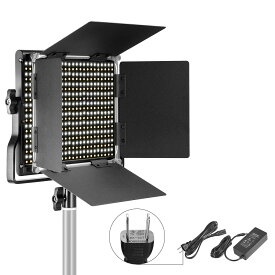 Neewer 調光可能な二色660 LEDビデオライト 耐久性のあるメタルフレーム、 Uブラケットと遮光板付き 3200-5600K、CRI96+ スタジオ撮影、YouTube、商品撮影、ビデオ撮影に適用