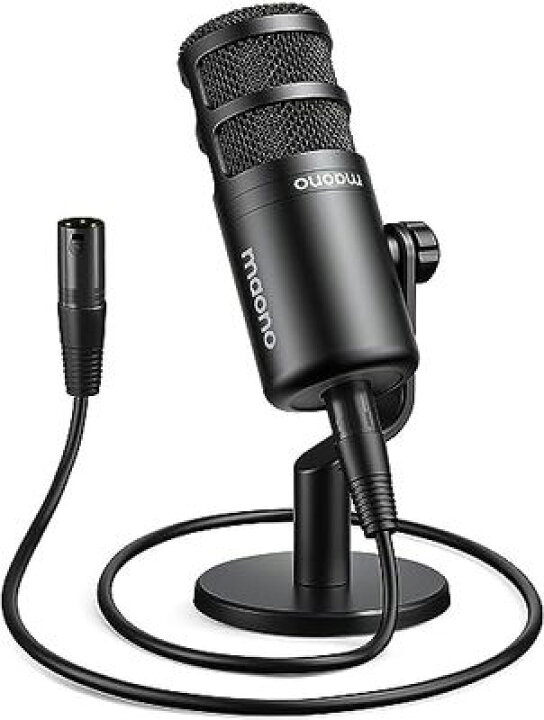 楽天市場】MAONO XLR マイク ダイナミックマイク ボーカルマイク 単一 