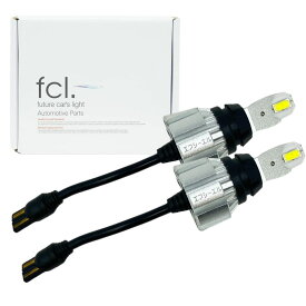 fcl.(エフシーエル) T16 T15 LED バックランプ ホワイト 白 6500K 4000lm 車検対応 無極性 長寿命 爆放熱 12V 車専用 左右分2個入り