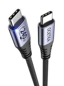Ocetea 240W USB C ケーブル 超急速充電 タイプc ケーブル Type-C ケーブル PD3.1対応 iPhone 15、MacBook、Matebook、iPad、Galaxy 23、Xperia、Sony等USB-C機種対応（1M）