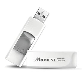 【読込最大100MB/s】MMOMENT MU39 128GB USBメモリ USB3.1 (Gen1)