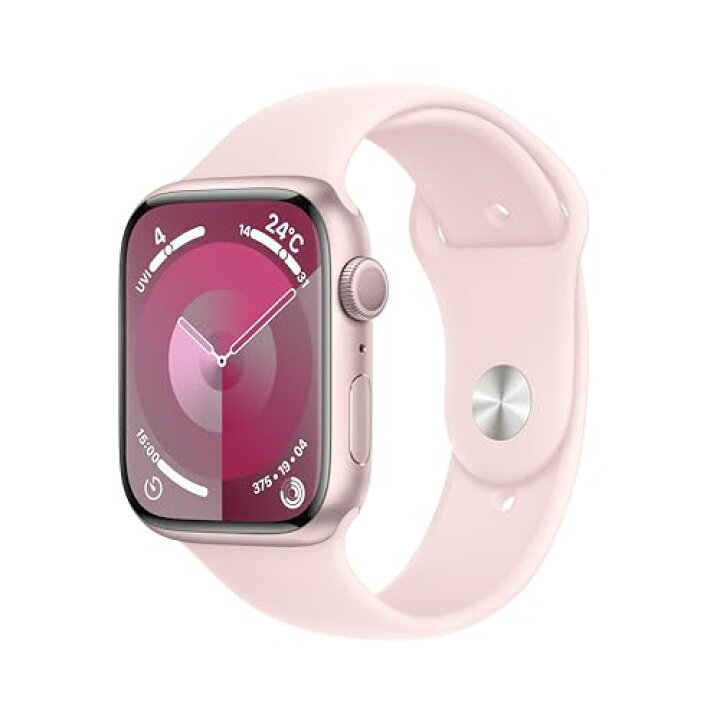 楽天市場】Apple Watch Series 9（GPSモデル）- 45mmピンク  