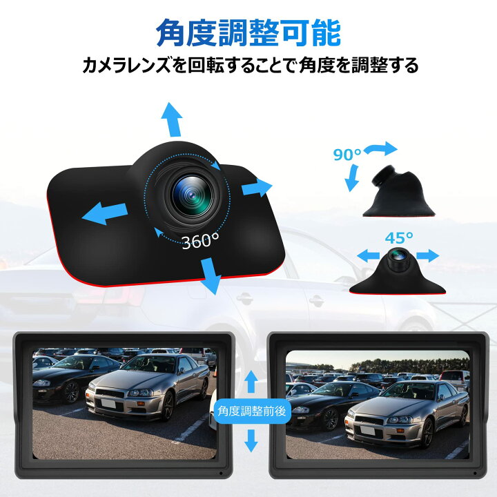 楽天市場】RA: PARKVISION 1080Pサイドカメラセット AHDバックカメラ 