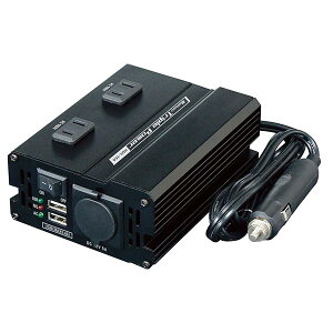 ԍڗp DCDCRo[^[ fRfR É^Cv 3way(USB&RZg&ANZT[\Pbg) DC24V RZg2150W USB24A DC12V160W HDC-150