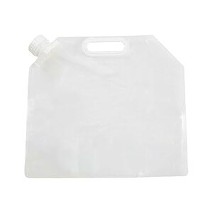 防災グッズ ウォータータンク ウォーターバッグ 非常用給水袋 【容量約10L】 コンパクト 取っ手付き UE-2023