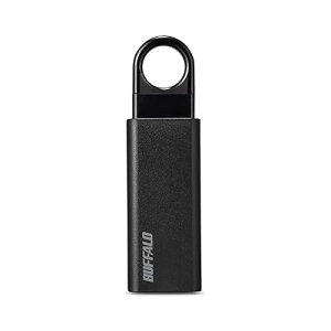 BUFFALO �m�b�N�X���C�h USB3.1(Gen1) USB�������[ 16GB �u���b�N RUF3-KS16GA-BK