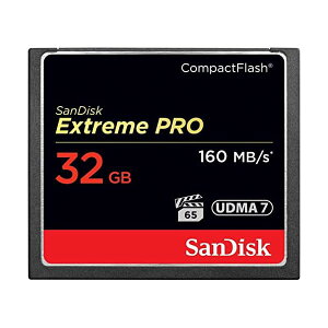 ( TfBXN ) 32GB RpNgtbVJ[h Extreme Pro ( R-ő160MB/s W-ő150MB/s ) SDCFXPS-032G-X46 m COpbP[W n