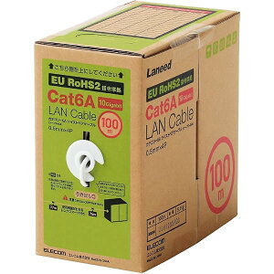 LANP[u CAT6AΉ  RlN^ RoHSwߏ P bNX 100m zCg LD-GPAL/WH100RS