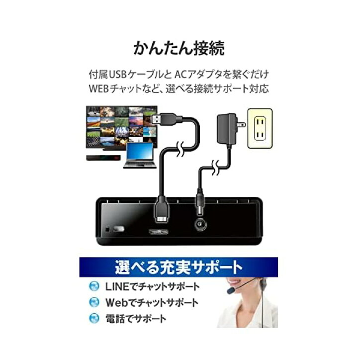楽天市場】外付けハードディスク HDD 6TB テレビ録画 PC ファンレス 