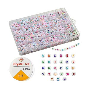 At@xbg r[Y 1200Zbg Xy[T[r[Y ANZT[ Jt A-Z r[Y ی^ 7x4mm DIYp ANZT Rɑgݍ r[Y OuXbg/i/y_