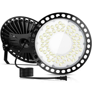 led  V䓔 LEDVƖ 100W h 100V Px 18000lm 6500K F UFO^ IP66 nCxCCg 85-220V K[WCg f ̈ W ԏ ^ H q Ԍ V